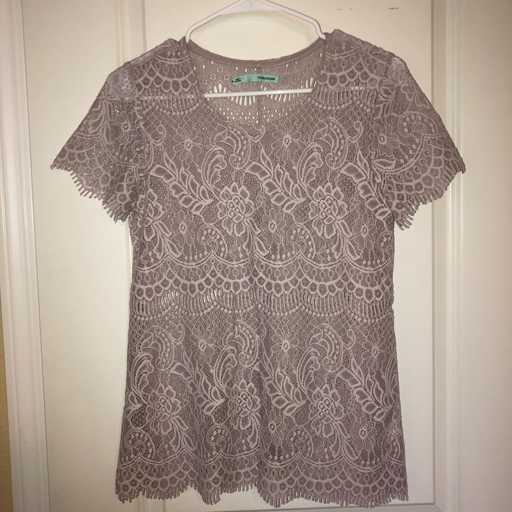 Maurices Lace Top